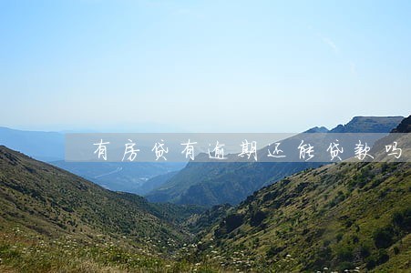 有房贷有逾期还能贷款吗 有房贷有逾期还能贷款吗