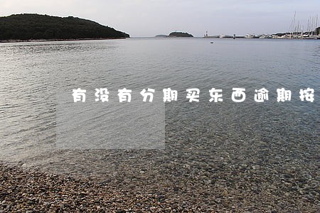 有没有分期买东西逾期按揭买车 有没有分期买东西逾期按揭买车