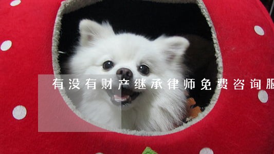 有没有财产继承律师免费咨询服务 有没有财产继承律师免费咨询服务