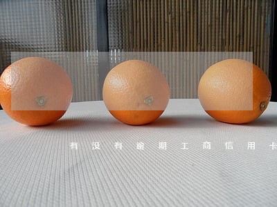 有没有逾期工商信用卡的 有没有逾期工商信用卡的