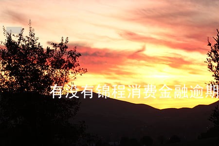 有没有锦程消费金融逾期的 有没有锦程消费金融逾期的