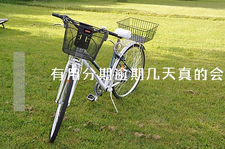有用分期逾期几天真的会拖车么 有用分期逾期几天真的会拖车么