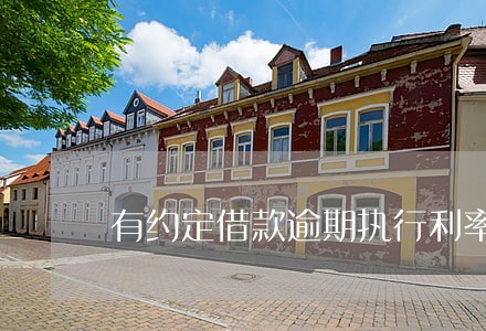有约定借款逾期执行利率是多少 有约定借款逾期执行利率是多少