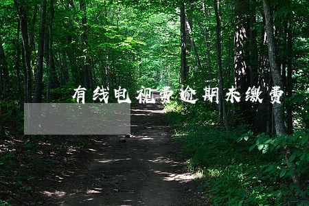 有线电视费逾期未缴费 有线电视费逾期未缴费