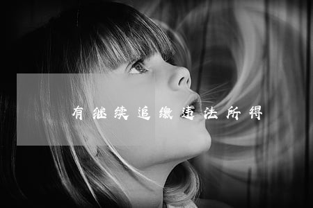 有继续追缴违法所得