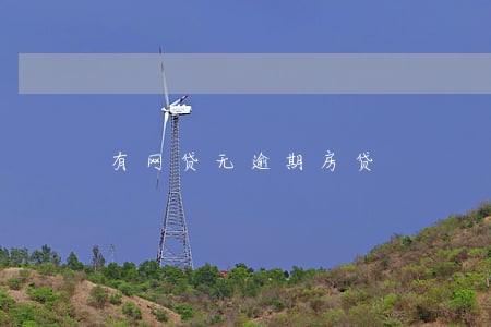 有网贷无逾期房贷 有网贷无逾期房贷