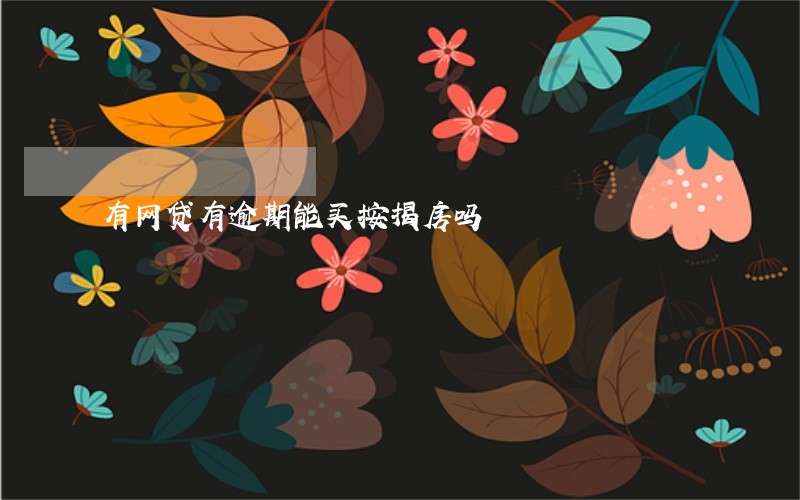 有网贷有逾期能买按揭房吗 有网贷有逾期能买按揭房吗