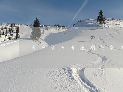 有网贷没有逾期能做车抵贷吗 有网贷没有逾期能做车抵贷吗