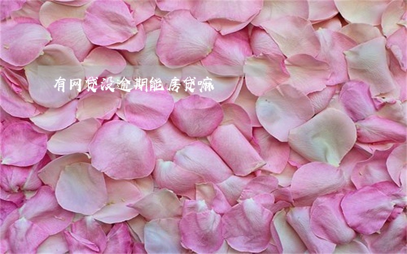 有网贷没逾期能房贷嘛 有网贷没逾期能房贷嘛