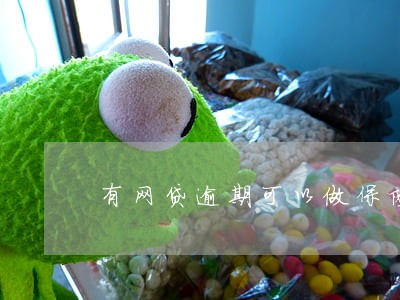 有网贷逾期可以做保险贷么 有网贷逾期可以做保险贷么