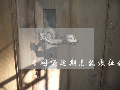有网贷逾期怎么没征信记录 有网贷逾期怎么没征信记录