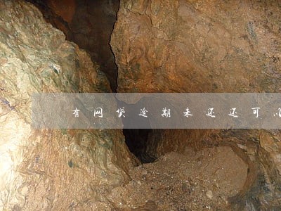 有网贷逾期未还还可以贷款吗 有网贷逾期未还还可以贷款吗