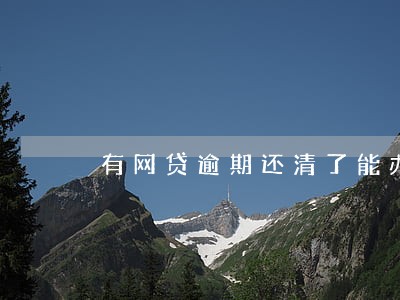 有网贷逾期还清了能办车贷吗 有网贷逾期还清了能办车贷吗