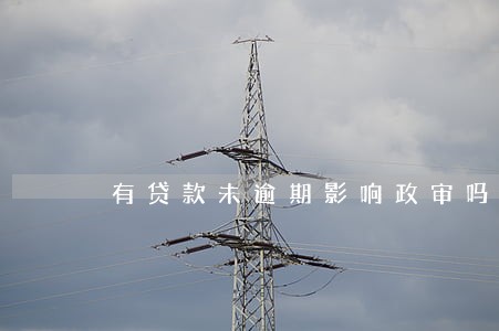 有贷款未逾期影响政审吗 有贷款未逾期影响政审吗