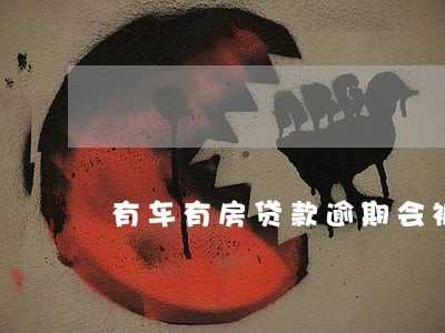 有车有房贷款逾期会被拍卖吗 有车有房贷款逾期会被拍卖吗