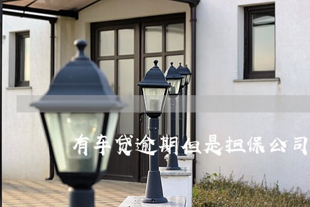 有车贷逾期但是担保公司罚款 有车贷逾期但是担保公司罚款