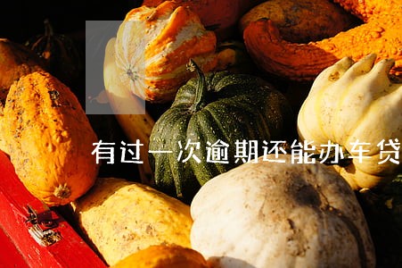 有过一次逾期还能办车贷吗 有过一次逾期还能办车贷吗