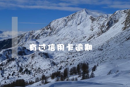 有过信用卡逾期 有过信用卡逾期