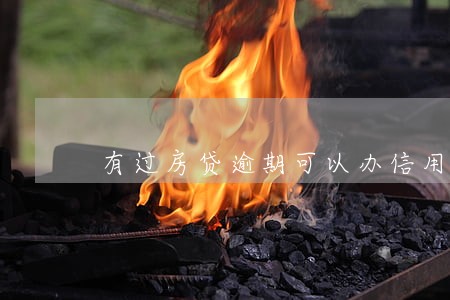 有过房贷逾期可以办信用卡吗 有过房贷逾期可以办信用卡吗