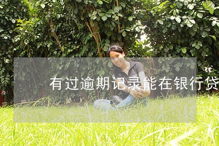 有过逾期记录能在银行贷款吗 有过逾期记录能在银行贷款吗