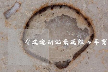 有过逾期记录还能办车贷吗 有过逾期记录还能办车贷吗