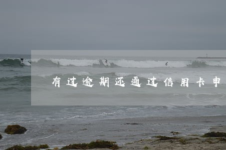 有过逾期还通过信用卡申请吗 有过逾期还通过信用卡申请吗