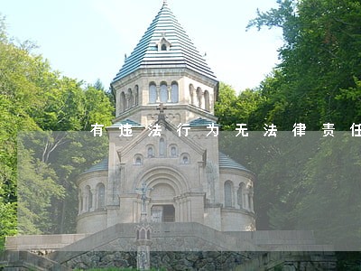有违法行为无法律责任 有违法行为无法律责任