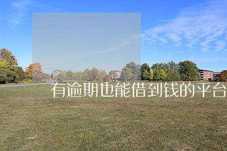 有逾期也能借到钱的平台 有逾期也能借到钱的平台