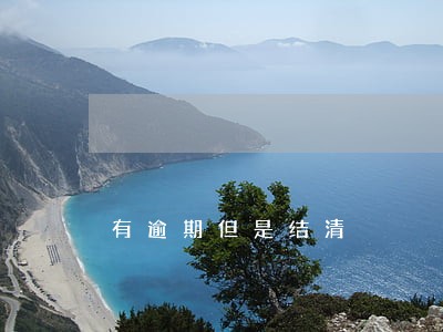 有逾期但是结清 有逾期但是结清