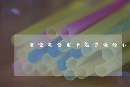 有逾期信用卡能申请的小贷 有逾期信用卡能申请的小贷