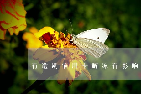 有逾期信用卡解冻有影响吗 有逾期信用卡解冻有影响吗