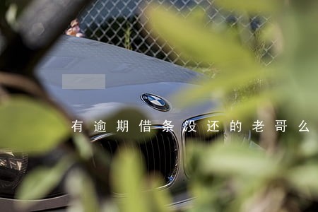 有逾期借条没还的老哥么 有逾期借条没还的老哥么