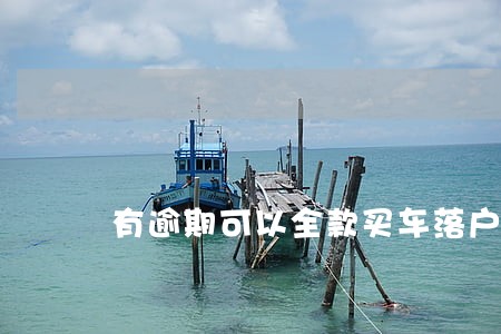 有逾期可以全款买车落户吗 有逾期可以全款买车落户吗