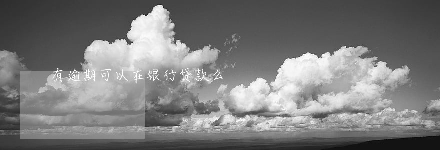 有逾期可以在银行贷款么 有逾期可以在银行贷款么