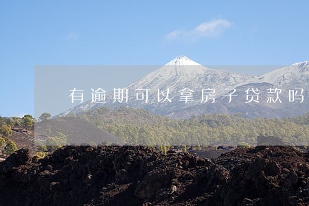 有逾期可以拿房子贷款吗 有逾期可以拿房子贷款吗