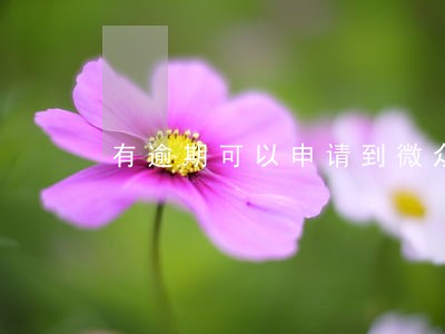 有逾期可以申请到微众周转金吗 有逾期可以申请到微众周转金吗