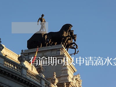 有逾期可以申请滴水金融吗 有逾期可以申请滴水金融吗