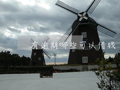 有逾期哪些可以借钱 有逾期哪些可以借钱