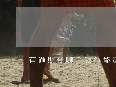 有逾期在哪个银行能贷款 有逾期在哪个银行能贷款