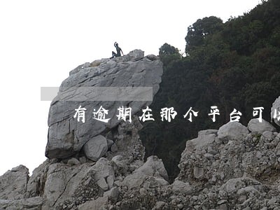 有逾期在那个平台可以贷款 有逾期在那个平台可以贷款