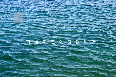 有逾期怎么贷款5万 有逾期怎么贷款5万