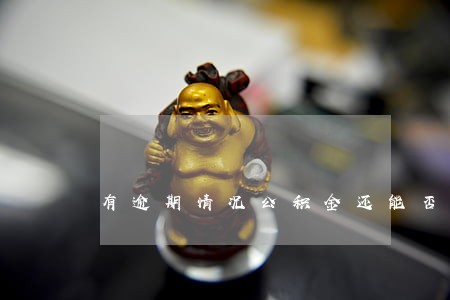 有逾期情况公积金还能否办理 有逾期情况公积金还能否办理