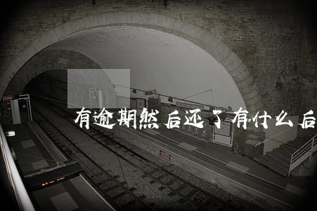 有逾期然后还了有什么后果 有逾期然后还了有什么后果