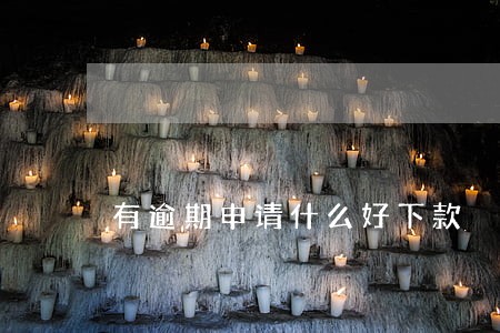 有逾期申请什么好下款 有逾期申请什么好下款