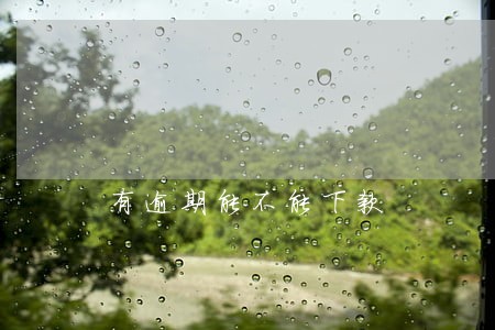 有逾期能不能下款 有逾期能不能下款