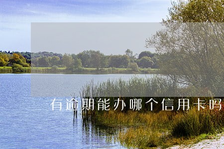 有逾期能办哪个信用卡吗 有逾期能办哪个信用卡吗