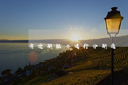 有逾期能办建行分期通 有逾期能办建行分期通