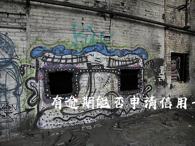 有逾期能否申请信用卡 有逾期能否申请信用卡