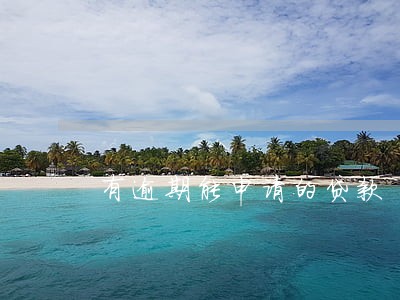 有逾期能申请的贷款 有逾期能申请的贷款