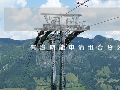 有逾期能申请组合贷么 有逾期能申请组合贷么